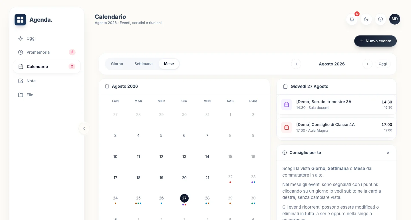 Calendario
